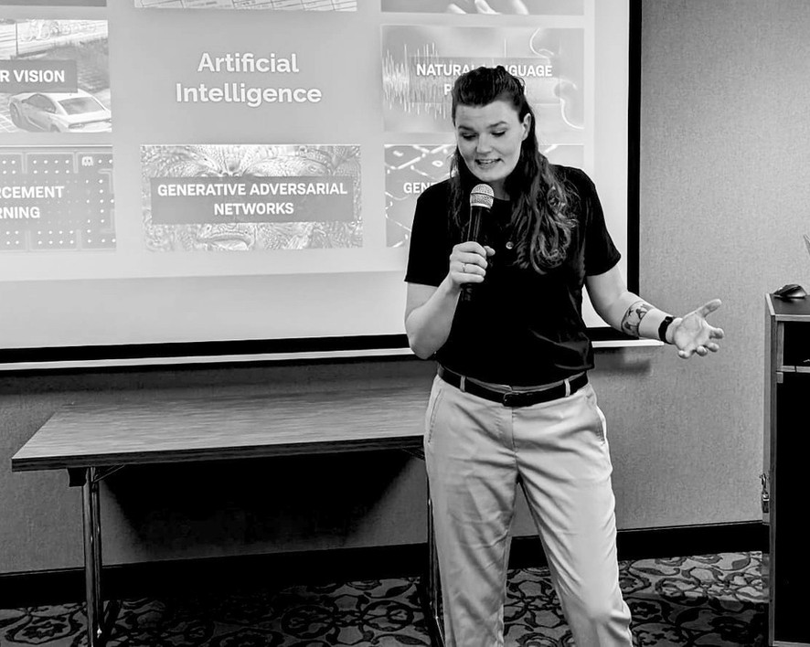 AI keynote presentatie